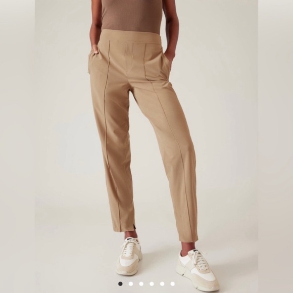 Athleta Pants - Athleta Brooklyn Heights Pant Khaki Tan Size 0